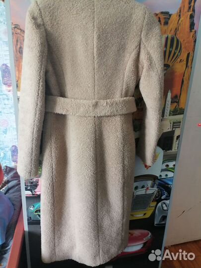 Пальто женское барашек зимнее 44