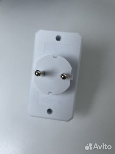 Тройник/переходеик с двумя розетками