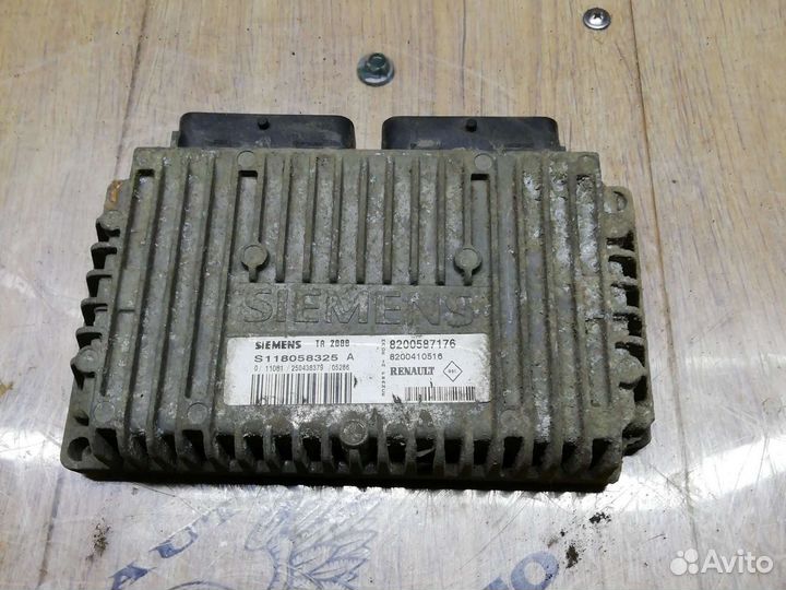 Renault megane 2 блок управления АКПП