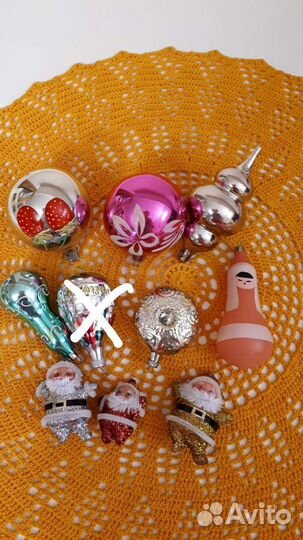 Ёлочные игрушки (ретро)