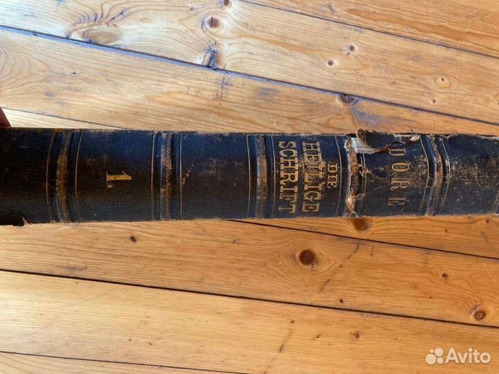 Бибиблия на немецком 2 тома