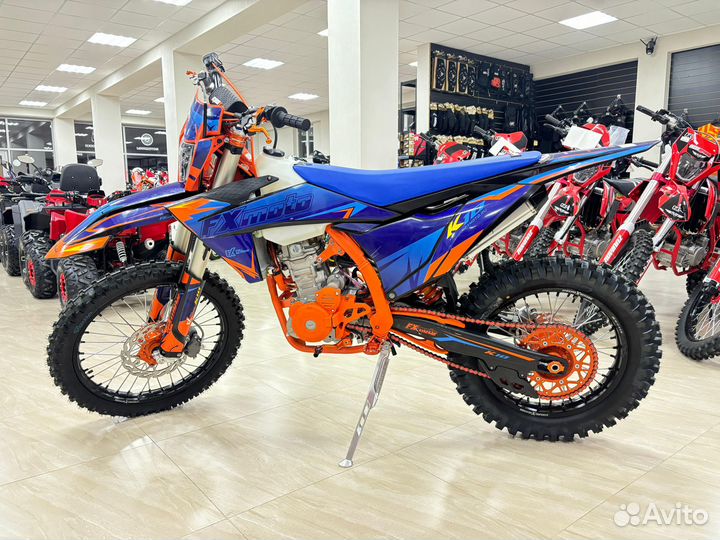 Мотоцикл эндуро fxmoto K10 NB300 21/18 blue