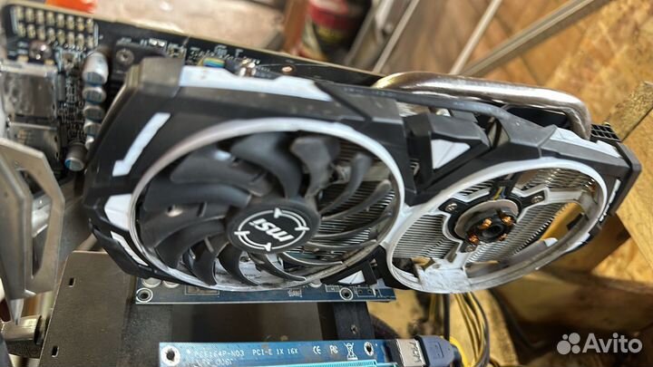 Риг в сборе Видеокарта rx580 8gb 8 штук