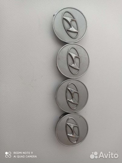 Заглушки на литые диски hyundai