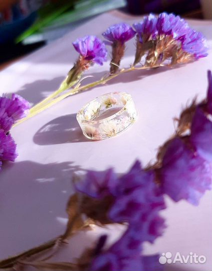 Кольца из эпоксидной смолы