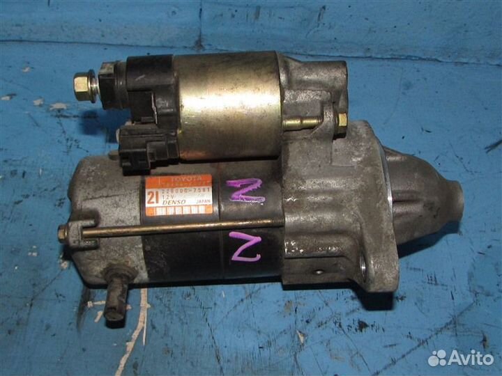 Стартер Toyota Avensis ZZT251 1zzfe