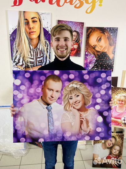 Портрет по фото в Калининграде