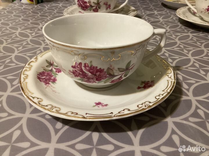 Чайный сервиз дулево СССР 1953 год