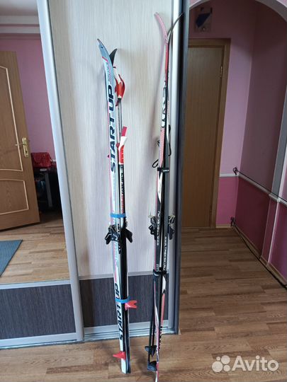 Беговые лыжи с ботинками 37,40