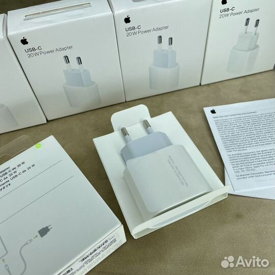 Оригинальный блок питания 20w Apple адаптер USB-C