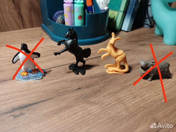 Фигурки из киндеров серии nattons 2023