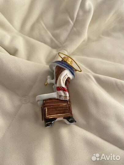 Елочная игрушка Мойдодыр лефортовский фарфор