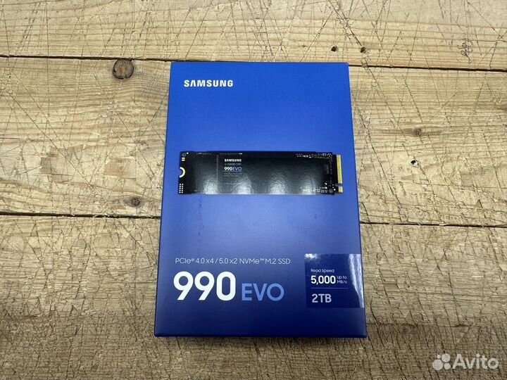 Новые Samsung 990 EVO 2000 Гб