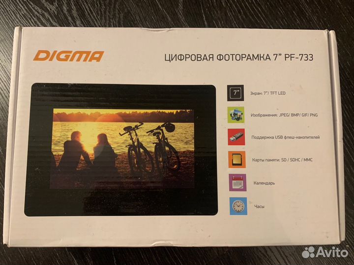 Цифровая фоторамка digma новая