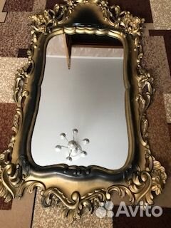 Зеркало,гардина-металл на прищепках 50-60г