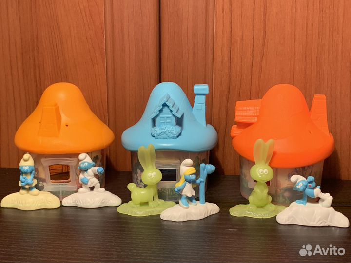 Смурфы из Макдоналдс. Затерянная деревня