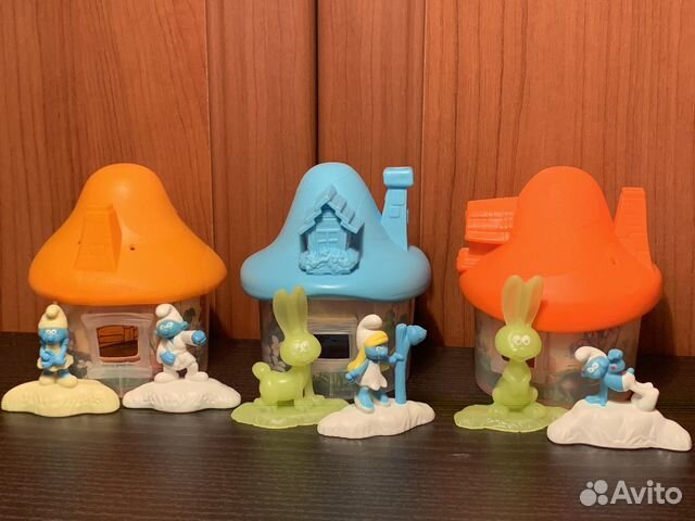 Смурфы из Макдоналдс. Затерянная деревня