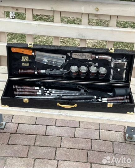 Шашлычный подарочный набор