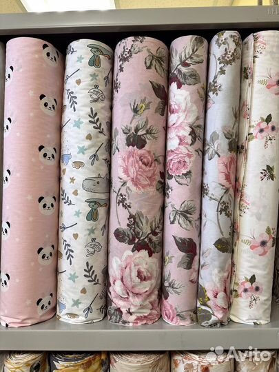 Ранфорс/ранфорс с глиттером/ранфорс ткань