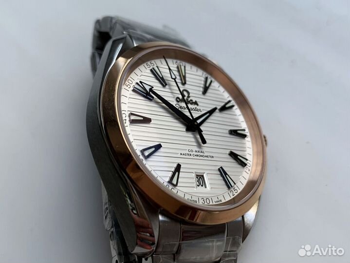 Omega Seamaster Aqua Terra XL Milk Face, 41мм