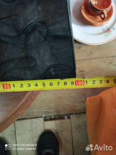 Брюки кожаные