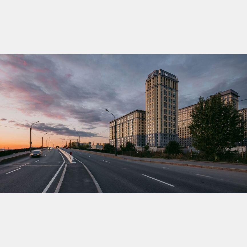 2-к. квартира, 57,3 м², 22/23 эт.