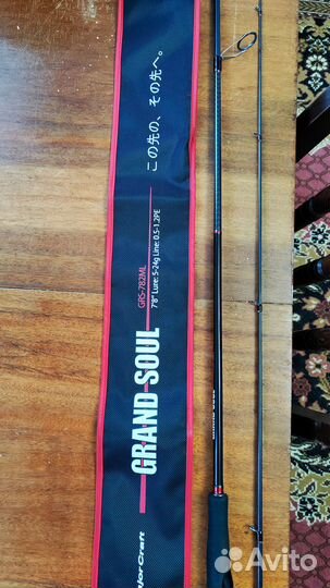 Спиннинг Major Craft Grand Soul GRS-782ML 5-24 g