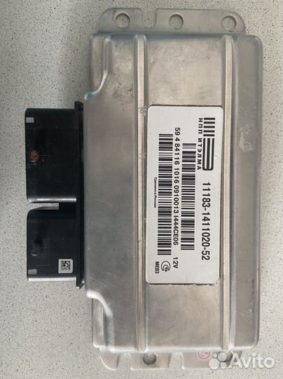 Эбу мозги на ваз kalina 1