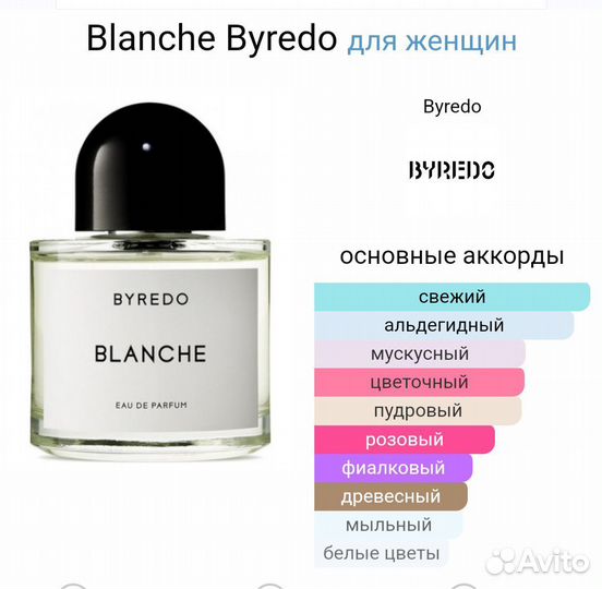 Blanche Byredo, 10 мл