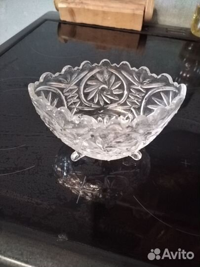 Хрустальная ваза