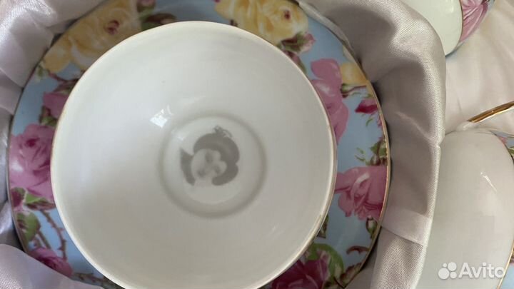 Чайный сервиз новый, фарфор. Япония