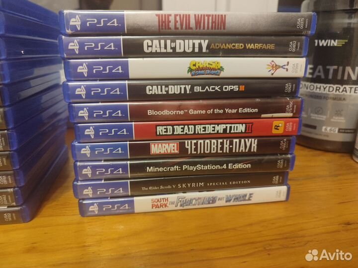 Диски на ps4