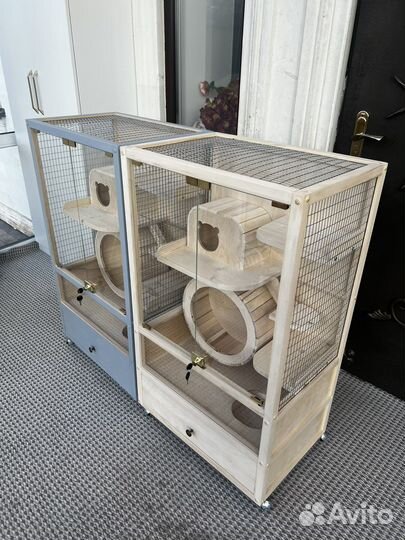 Витрина клетка большая для шиншилл дегу хорьков