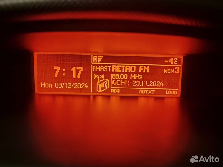 Дисплей Пежо 308