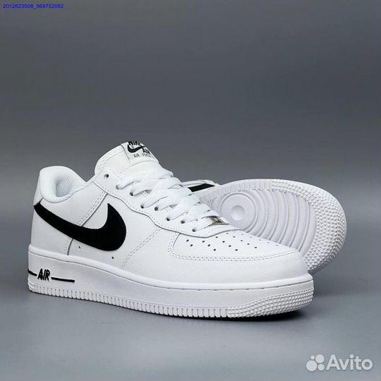 Nike Air Force 1 Black&White (Арт.17694)