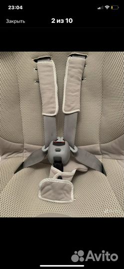 Автокресло carmate swing moon