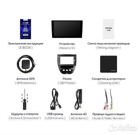 Штатная магнитола Peugeot 107/Toyota Aygo Android