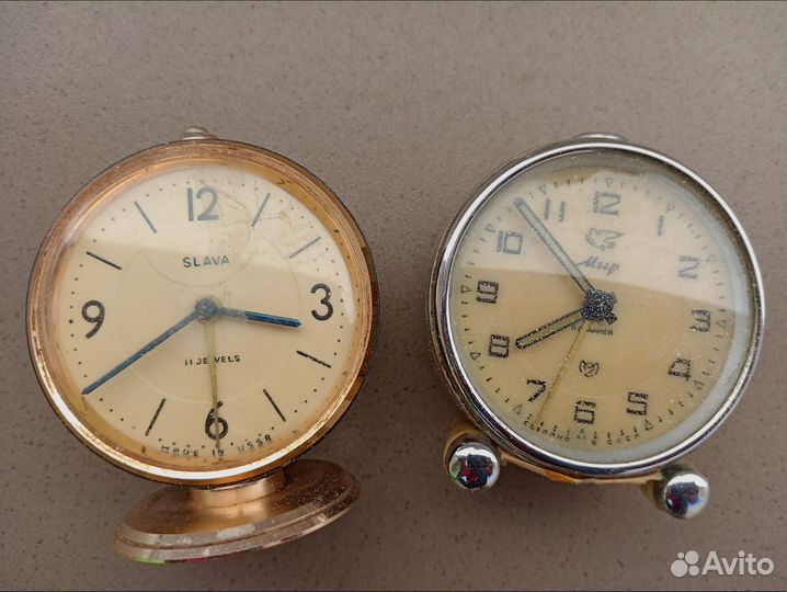 Чсы напольные СССР Slava, мир