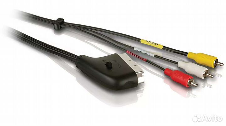 Кабель Philips scart - 3xRCA