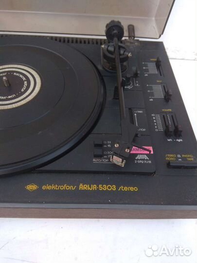 Электрофон Ария 5303 проигрыватель пластинок