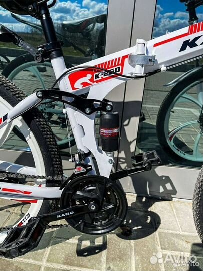 Велосипед складной на литых дисках