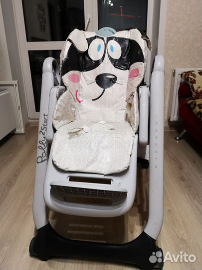 Стульчик для кормления Chicco Polly 2 start