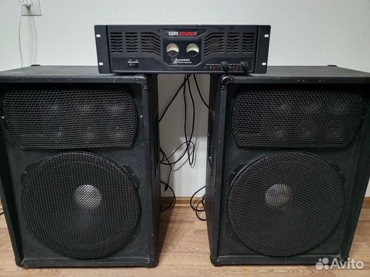Концертная акустическая система без усилителя