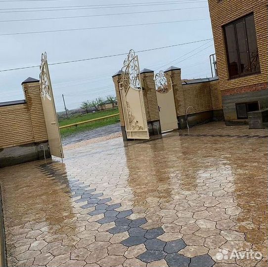 Тротуарная плитка.брусчатка. из кевларобетона