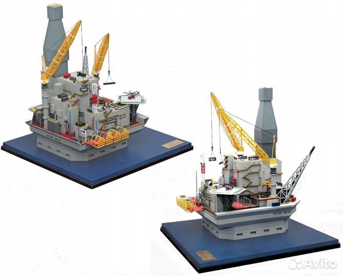 Модель нефтяной платформы Орлан