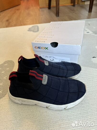 Слипоны geox для мальчика 34