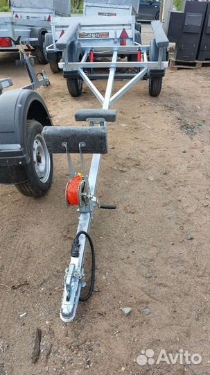 Прицеп для лодки пвх, лодочный прицеп оцинкованный