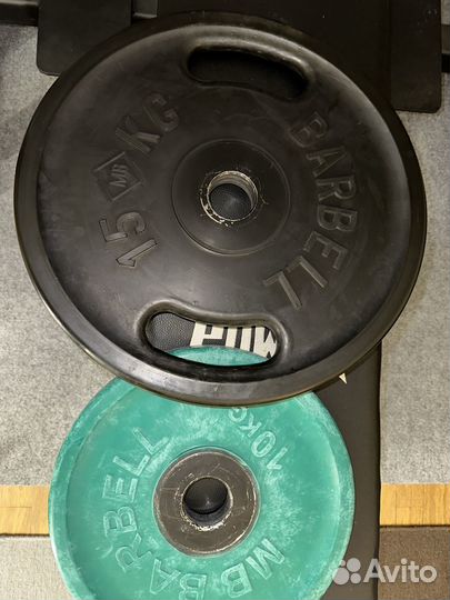 Диски олимпийские для штанги barbell D 51 мм