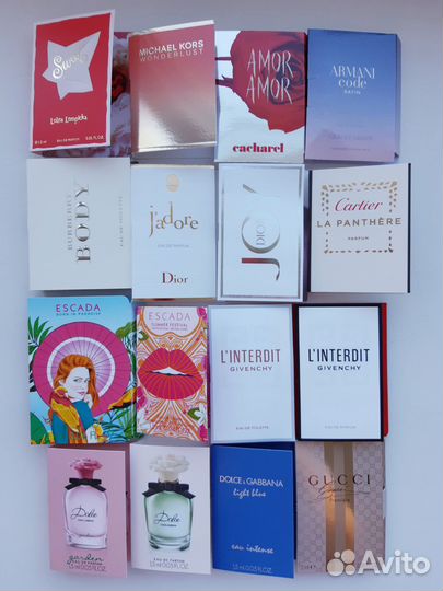 Пробники парфюмерии