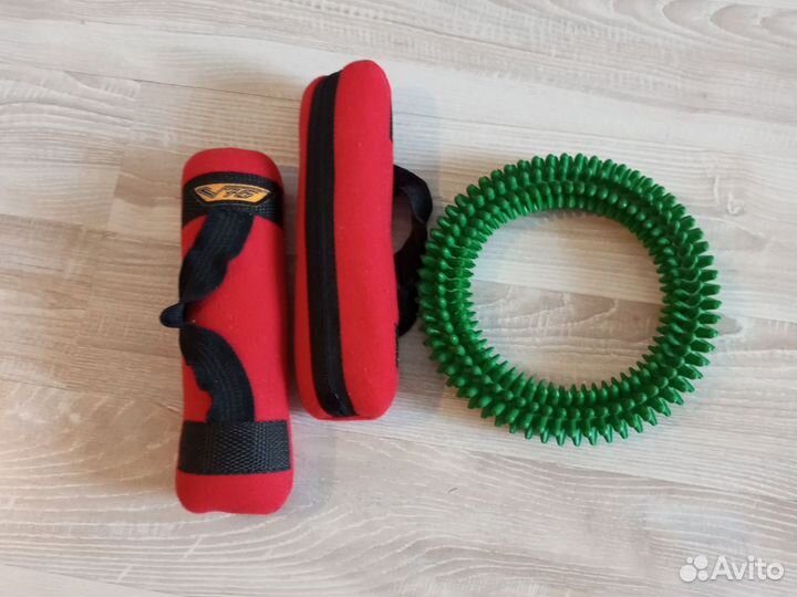 Гантели детские, массажёры